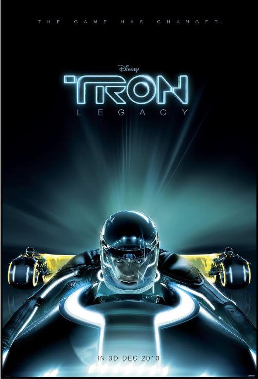 Poster art for "Tron: Legacy: An IMAX 3D Experience."