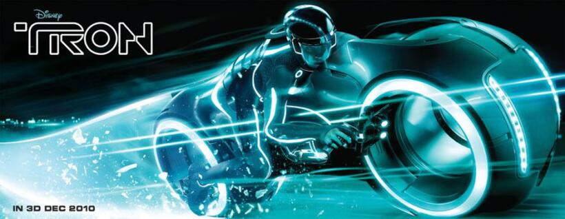 Poster art for "Tron: Legacy: An IMAX 3D Experience."