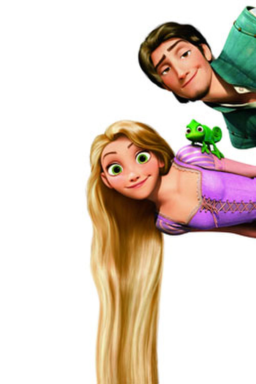 Rapunzel and Flynn Rider in "Tangled"