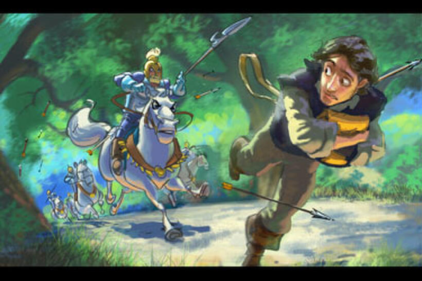 Concept art from "Tangled"