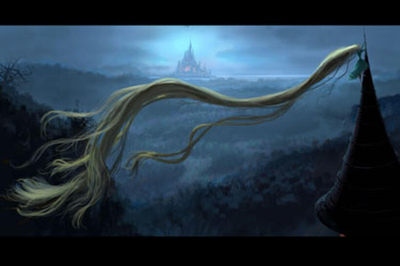 Concept art from "Tangled"