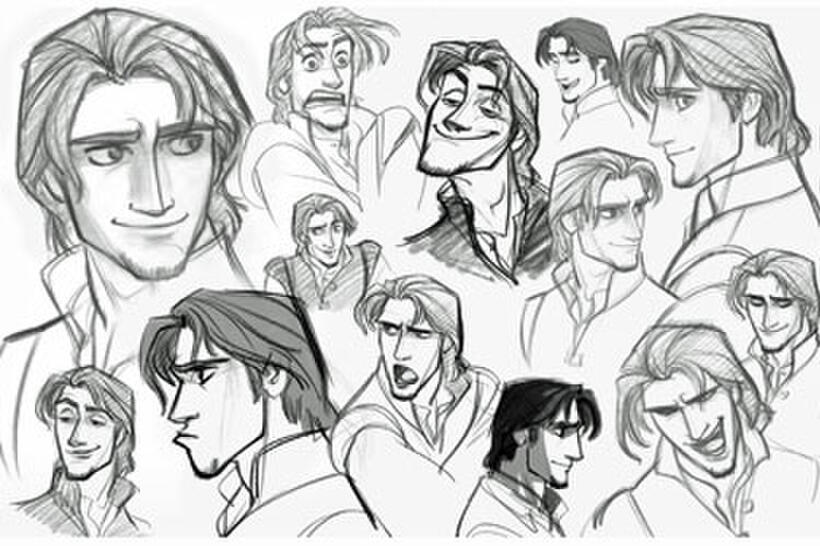 Concept art from "Tangled"