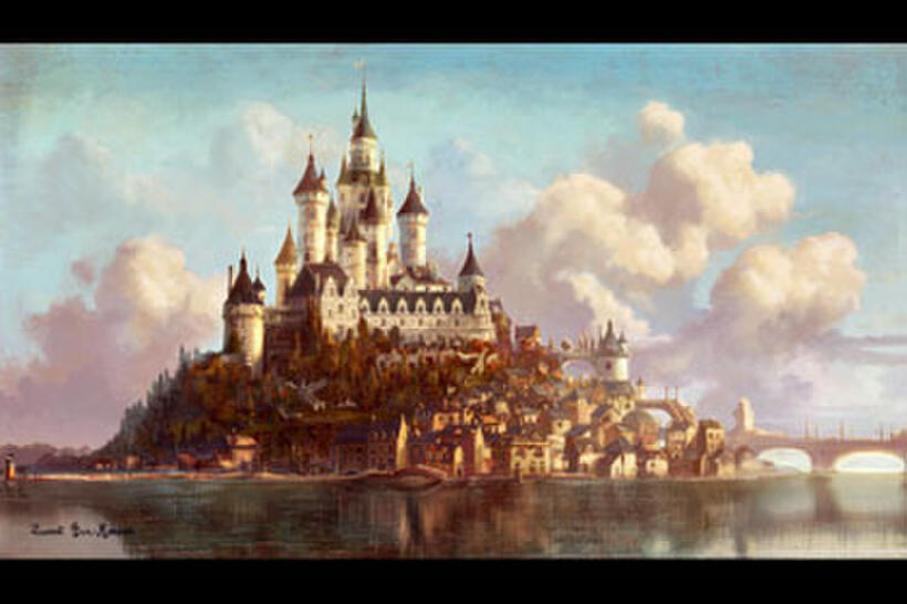 Concept art from "Tangled"