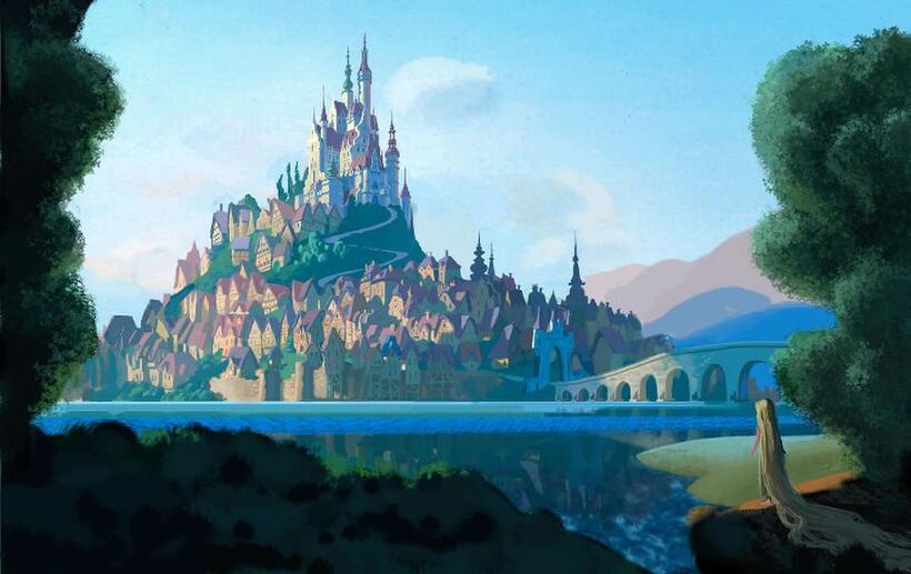 Mandy Moore voices Rapunzel in "Tangled."