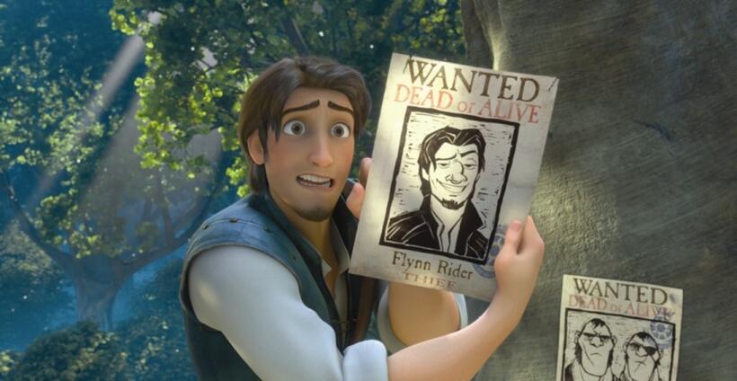 Flynn Rider in "Tangled."