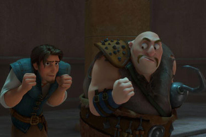 Flynn Rider in "Tangled."