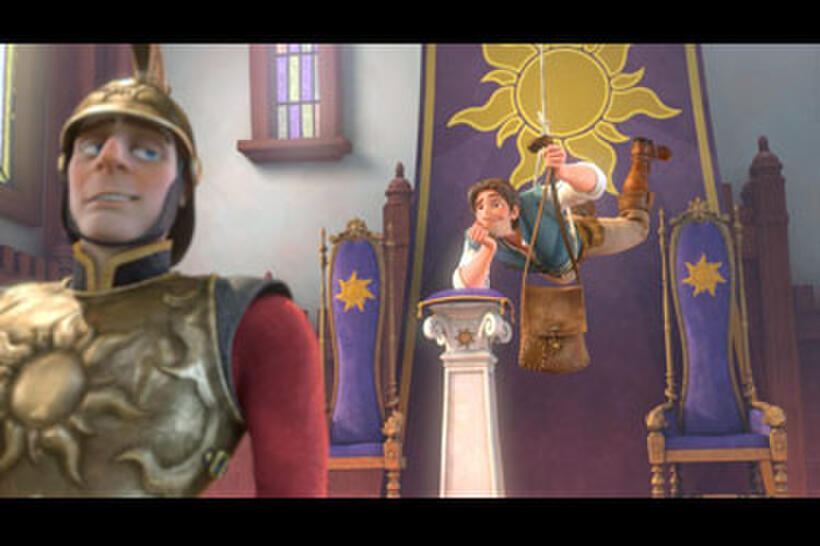 A scene from "Tangled"
