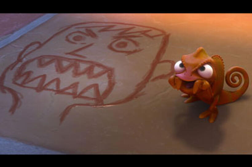 A scene from "Tangled"