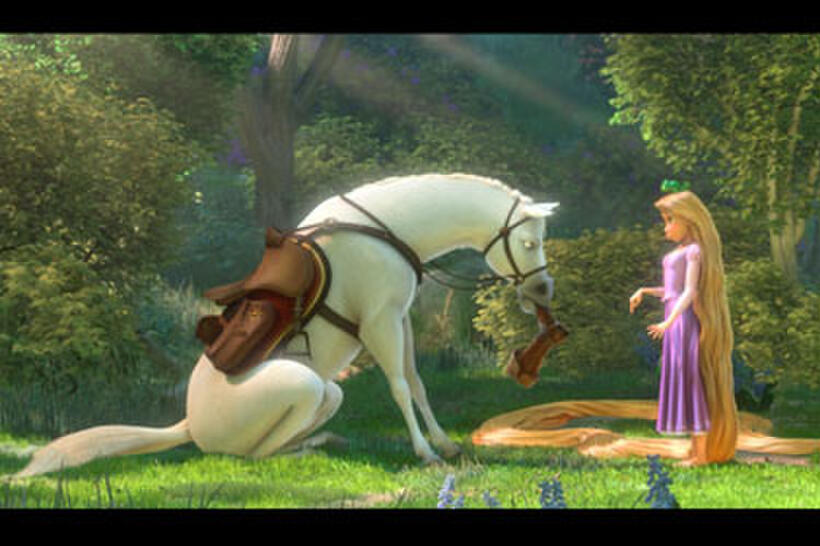 A scene from "Tangled"