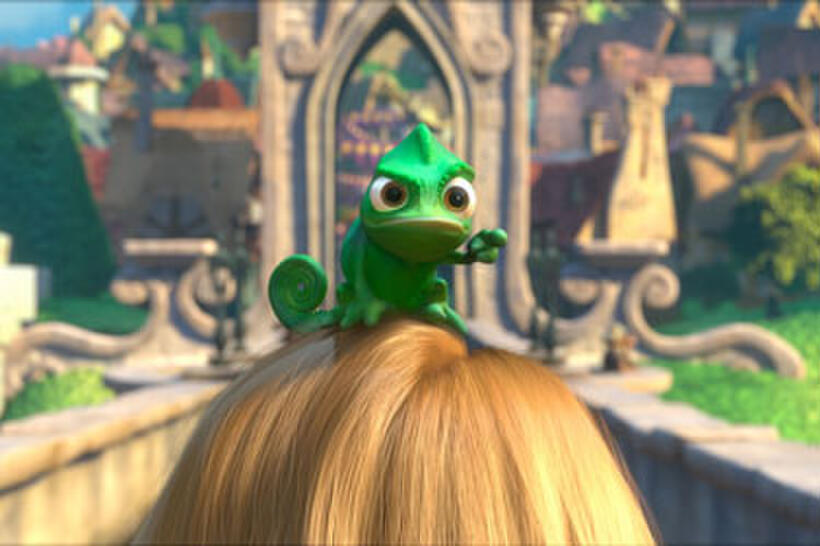 A scene from "Tangled"