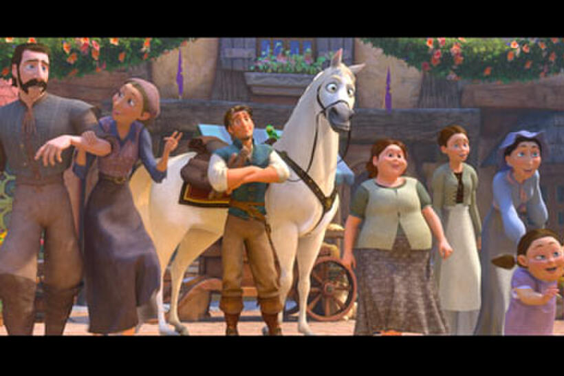 A scene from "Tangled"