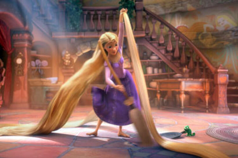 A scene from "Tangled"