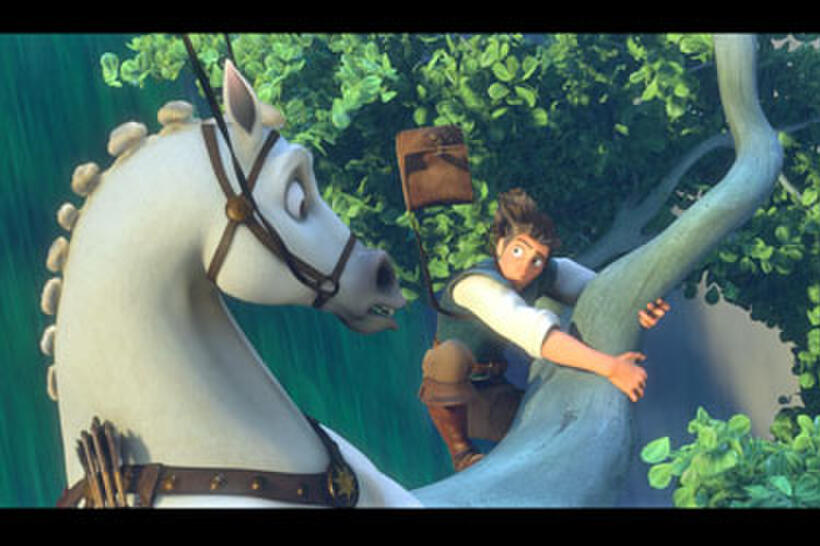 A scene from "Tangled"