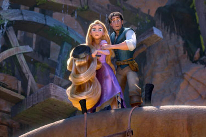 A scene from "Tangled"