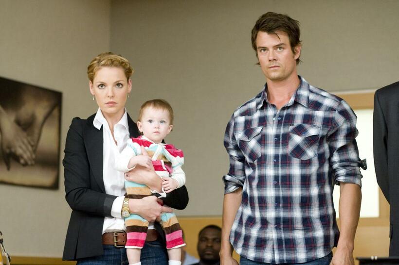 Katherine Heigl as Holly Berenson and Josh Duhamel as Eric Messer in "Life As We Know It."