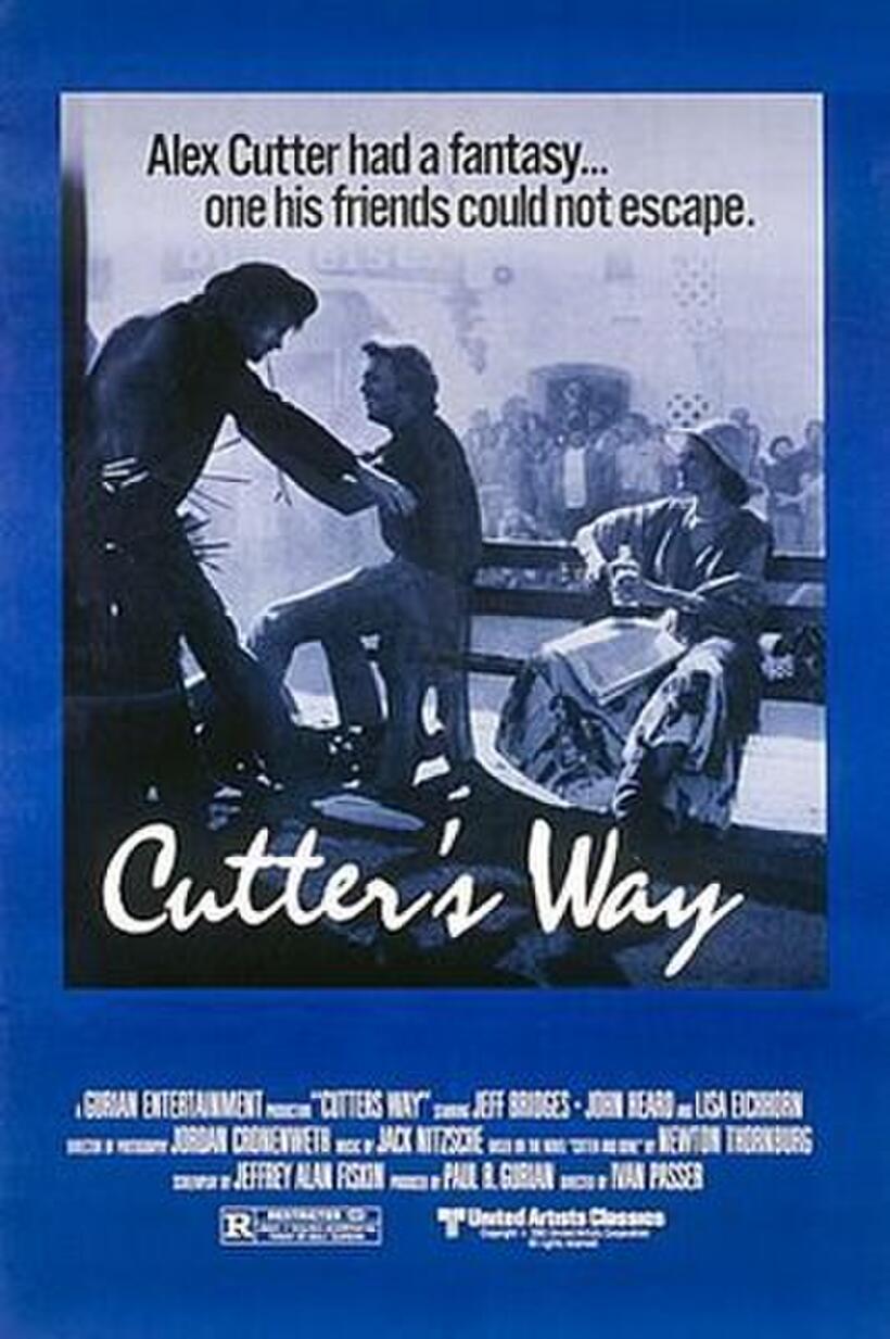 Poster art for "Cutter's Way."