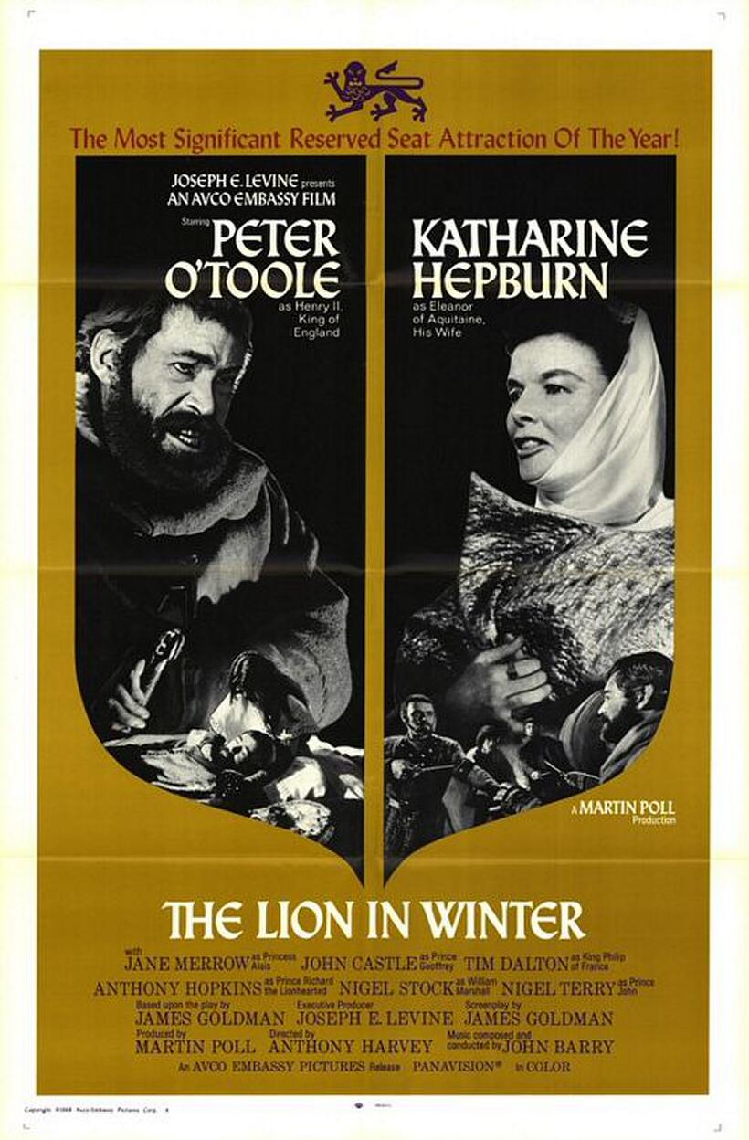 Poster art for "The Lion in Winter."