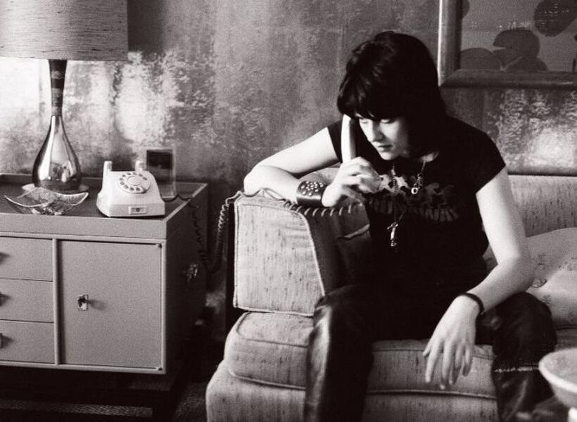 Kristen Stewart as Joan Jett in "The Runaways."