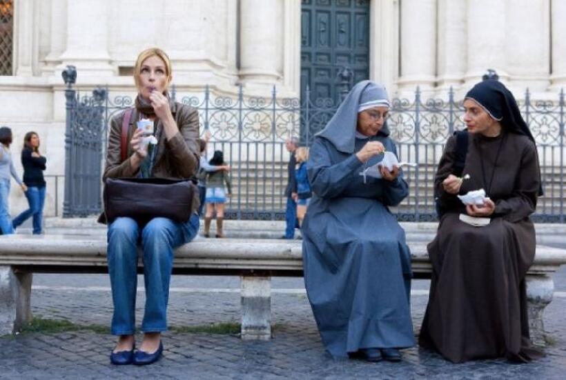 Julia Roberts as Liz Gilbert in "Eat, Pray, Love."