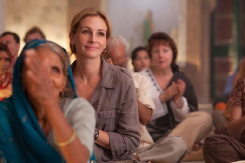 Julia Roberts as Liz Gilbert in "Eat, Pray, Love."