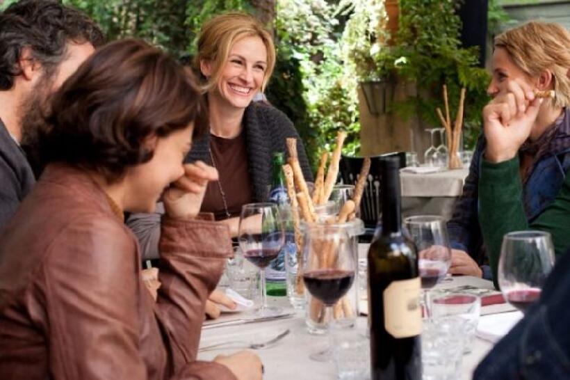 Julia Roberts as Liz Gilbert in "Eat, Pray, Love."