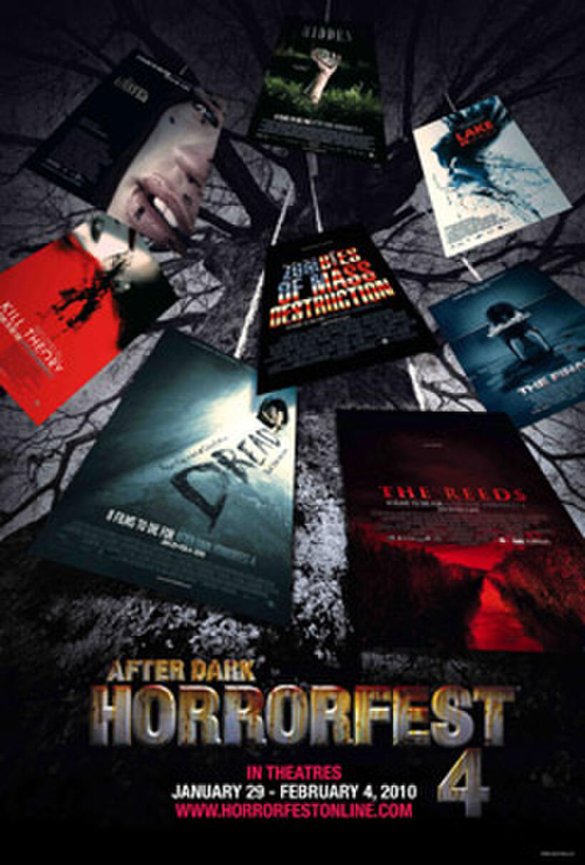 Poster art for "After Dark Horrorfest."