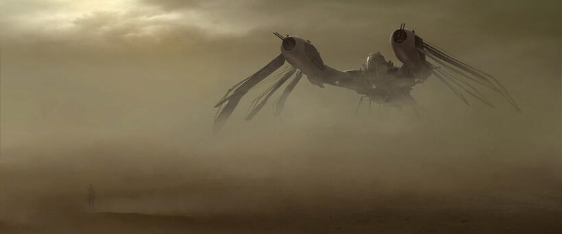 A scene from in "John Carter."