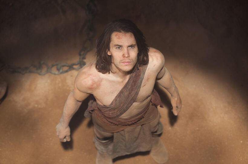 Taylor Kitsch as John Carter in "John Carter."
