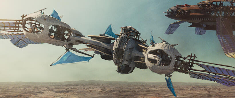 A scene from in "John Carter."