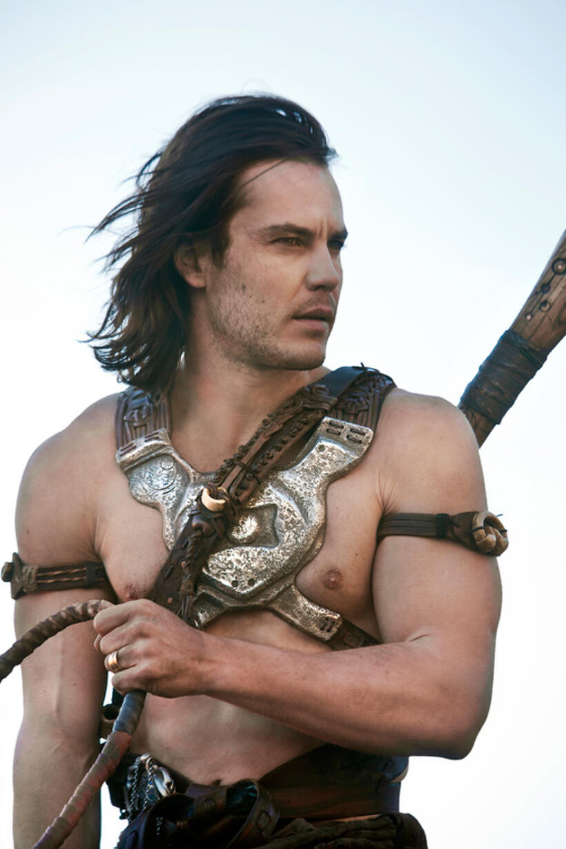 Taylor Kitsch as John Carter in "John Carter."