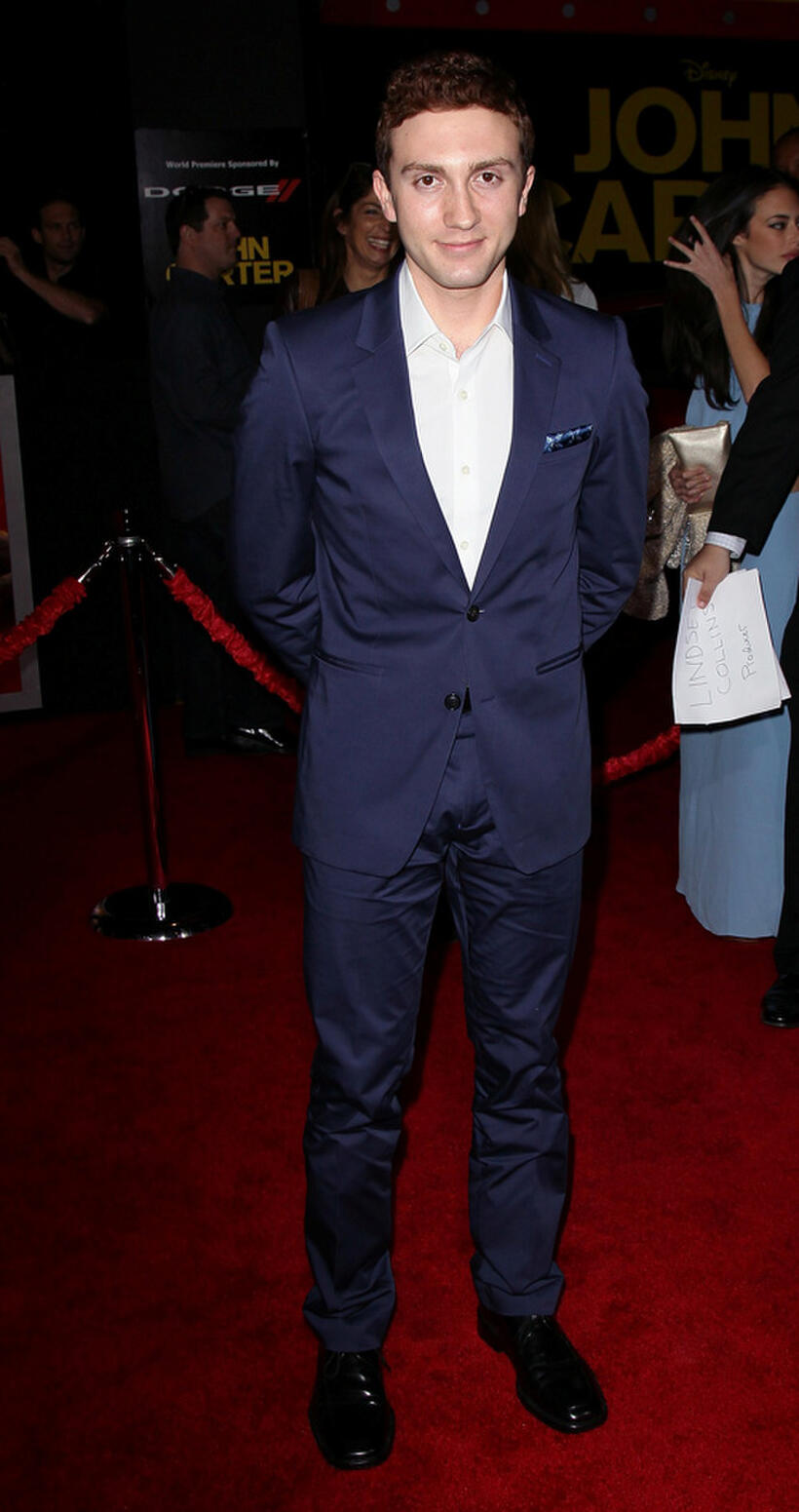 Daryl Sabara at the California premiere of "John Carter."