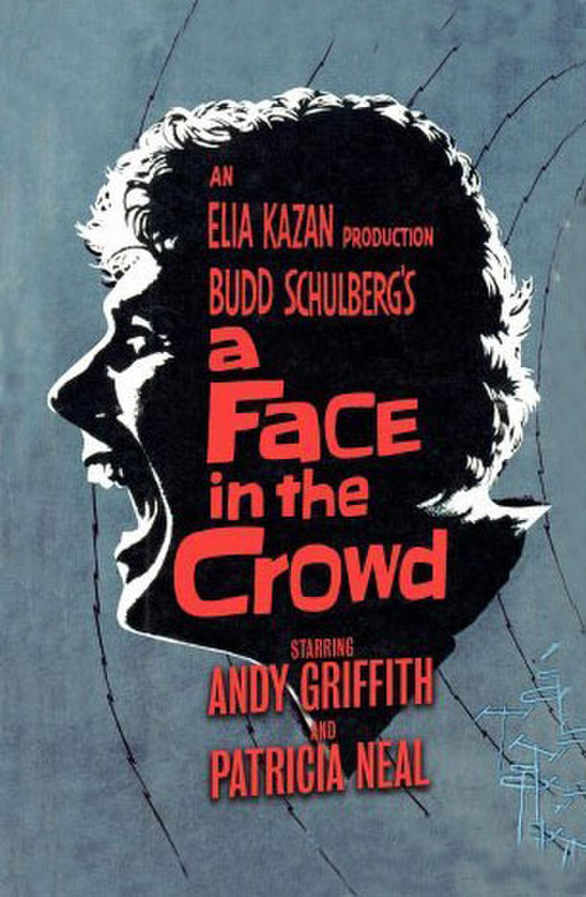 Poster art for "A Face in the Crowd."