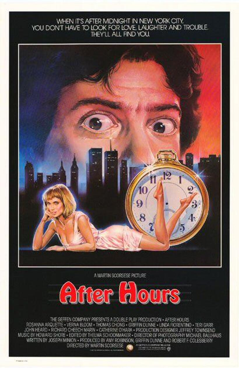Poster art for "After Hours."