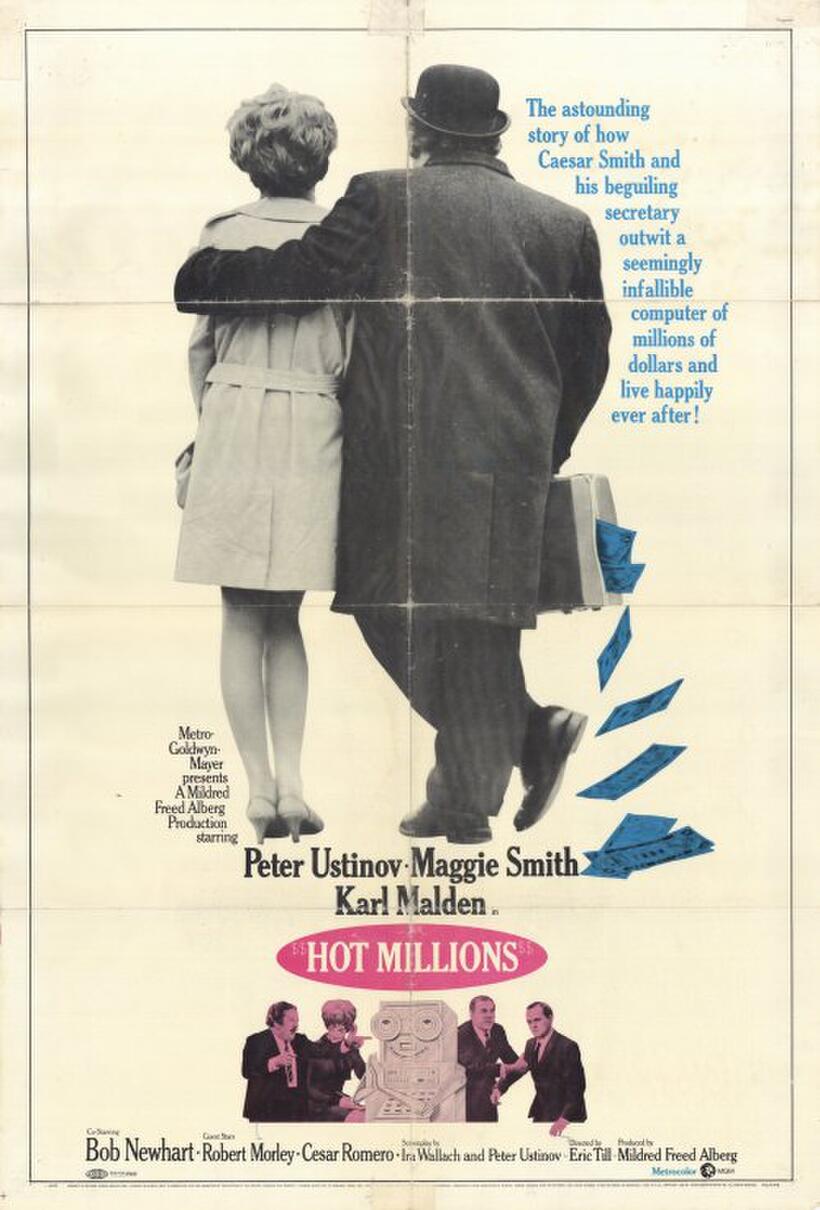 Poster art for "Hot Millions."
