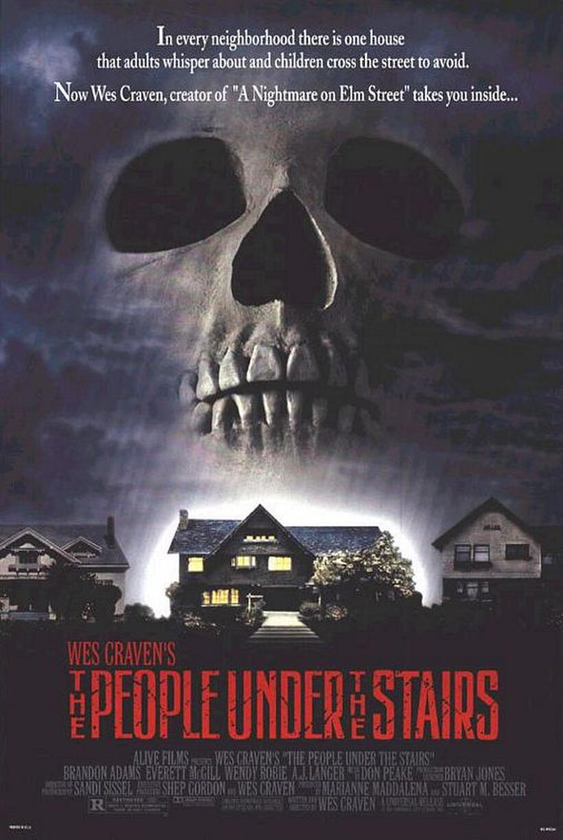 Poster art for "The People Under the Stairs."