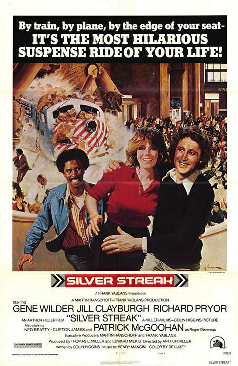 Poster art for "Silver Streak."