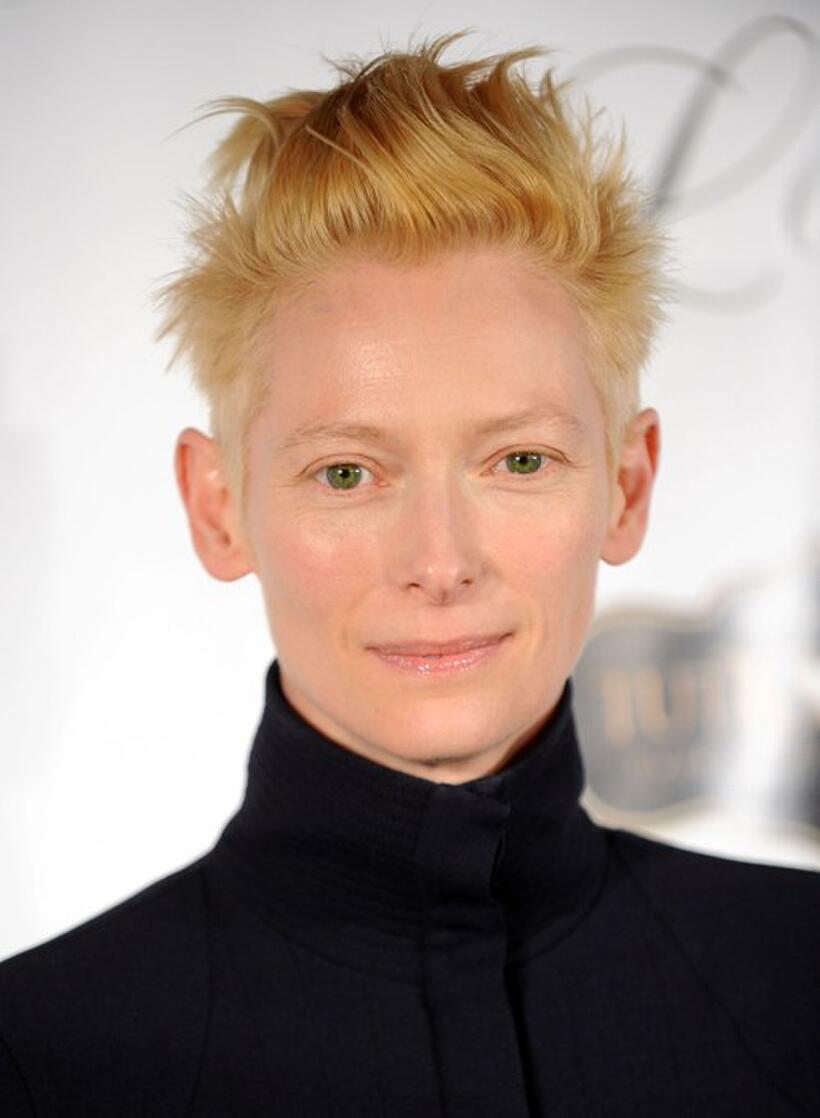Tilda Swinton at the New York premiere of "I Am Love."
