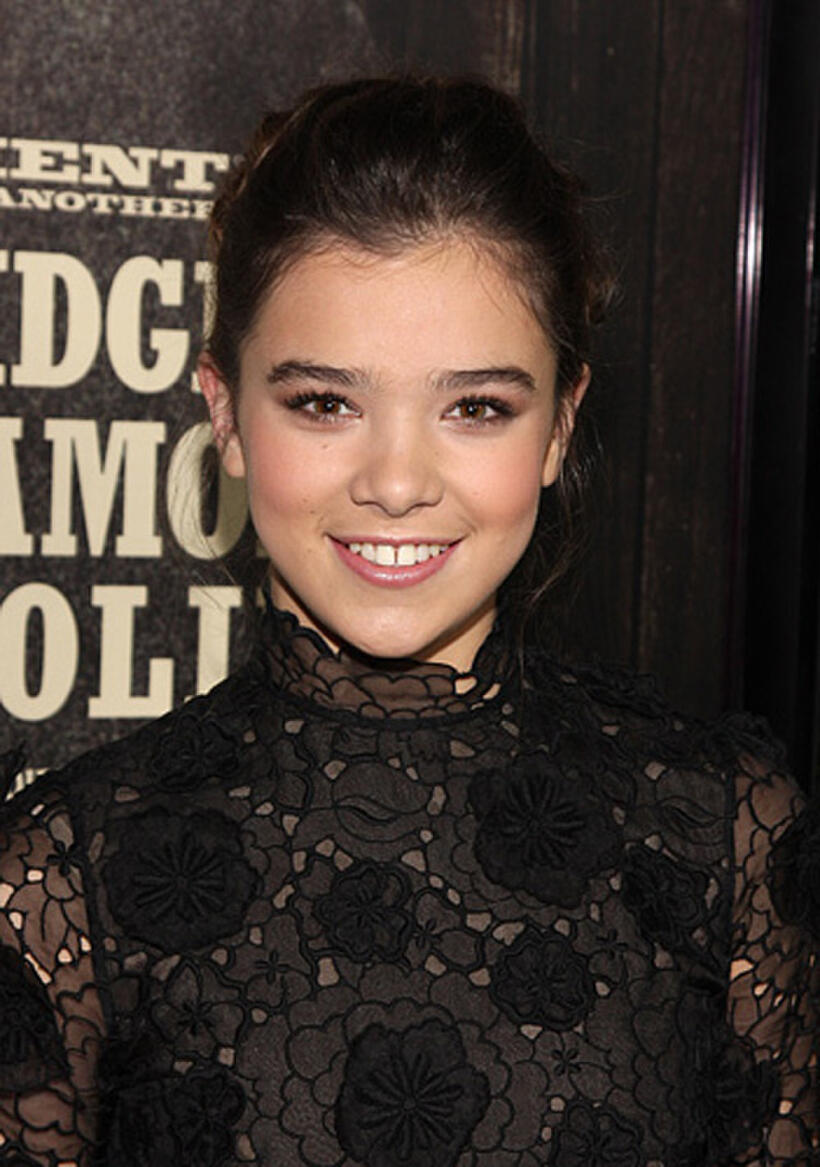 Hailee Steinfeld at the California premiere of "True Grit."