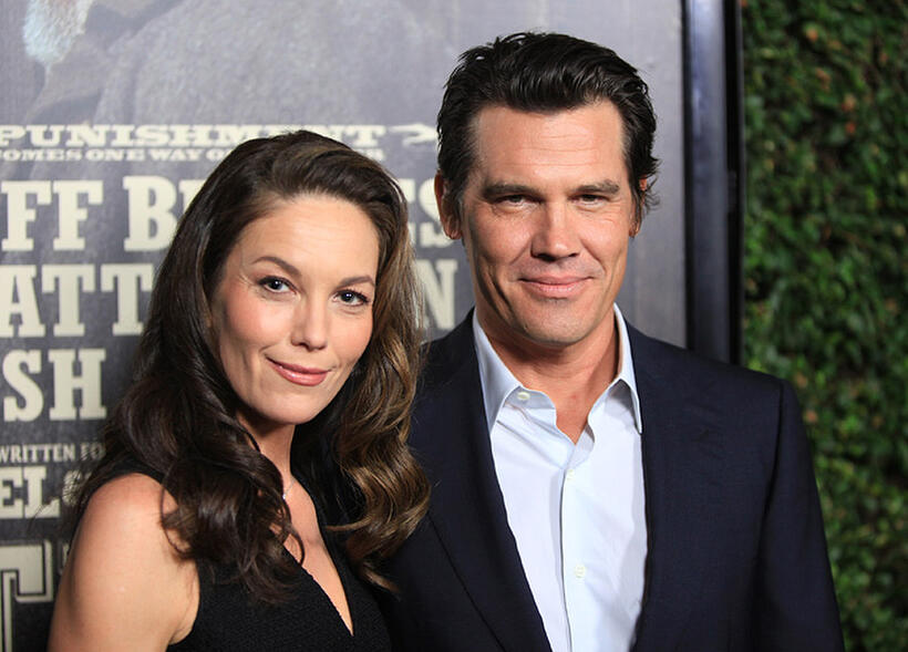 Diane Lane and Josh Brolin at the California premiere of "True Grit."