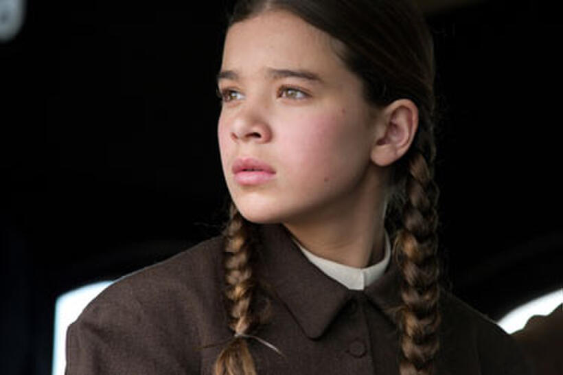 Hailee Steinfield as Mattie Ross in "True Grit"