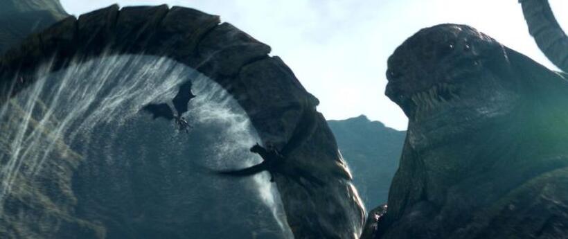 A scene from "Clash of the Titans."