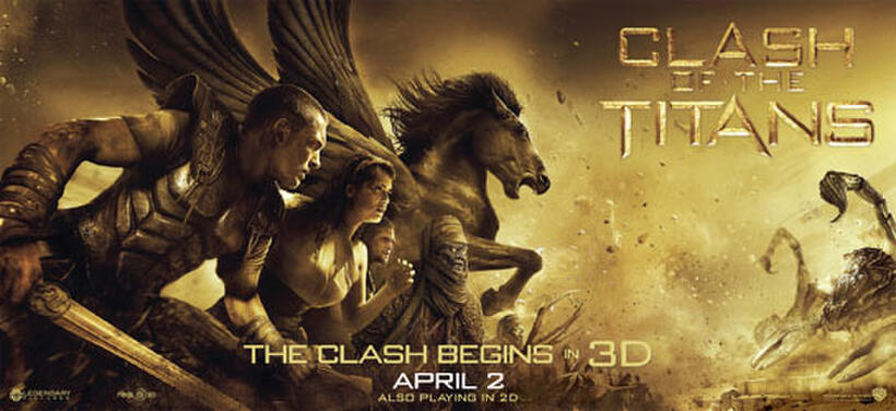 Poster art for "Clash of the Titans."