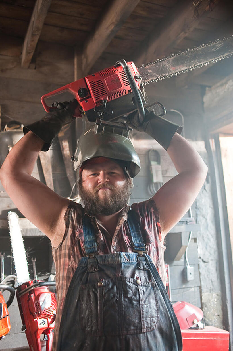 Tyler Labine in "Tucker & Dale vs. Evil."