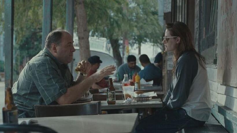 James Gandolfini as Doug Riley and Kristen Stewart as Mallory in "Welcome To The Rileys."