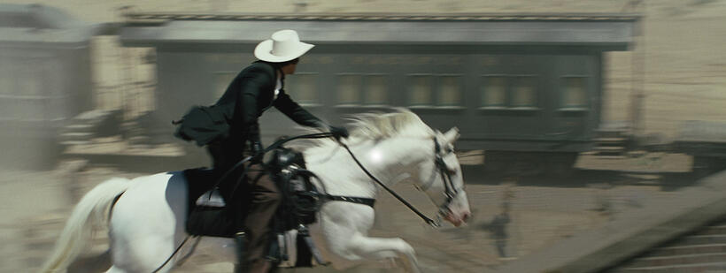 Armie Hammer as The Lone Ranger in "The Lone Ranger."