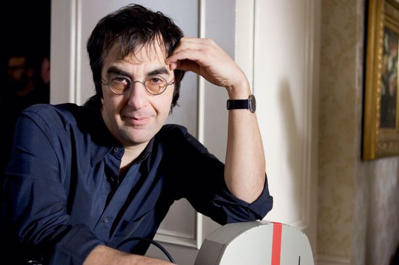 Atom Egoyan on the set of "Chloe."