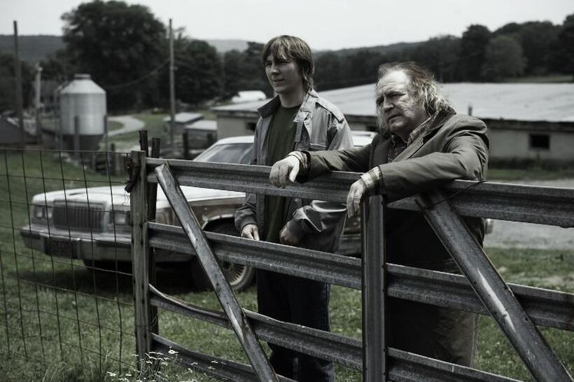 Paul Dano and Brian Cox in "The Good Heart."