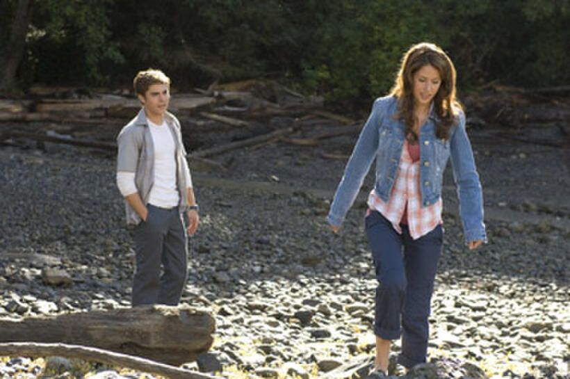 Zac Efron and Amanda Crew in "Charlie St. Cloud."