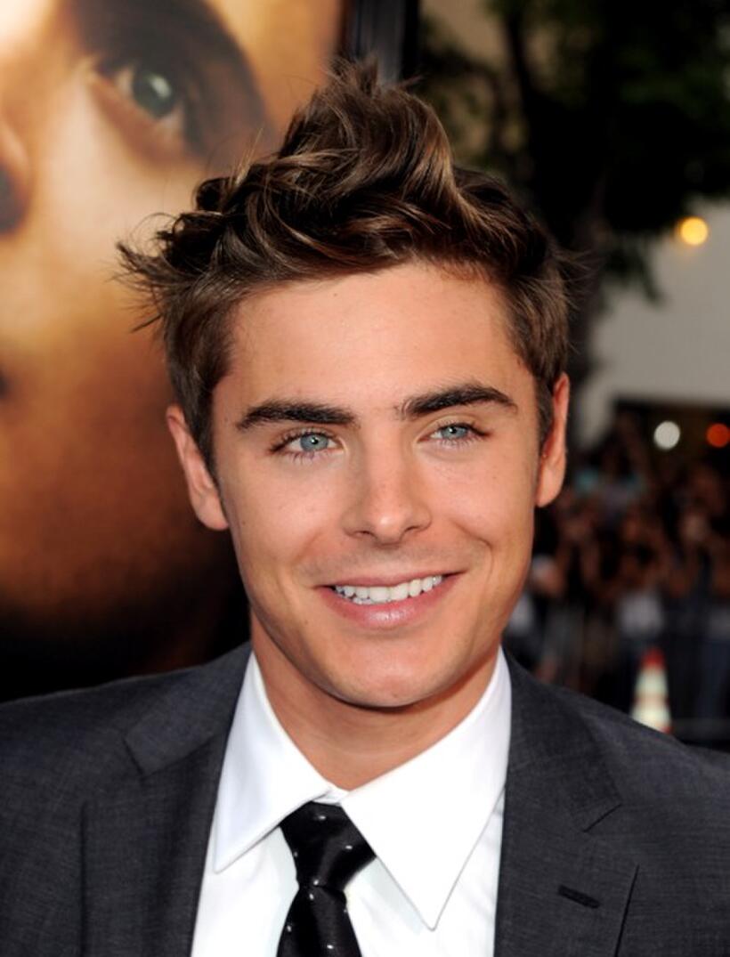 Zac Efron at the California premiere of "Charlie St. Cloud."