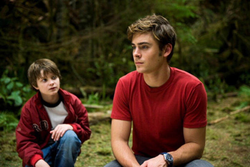 Zac Efron and Charlie Tahan in "Charlie St. Cloud."